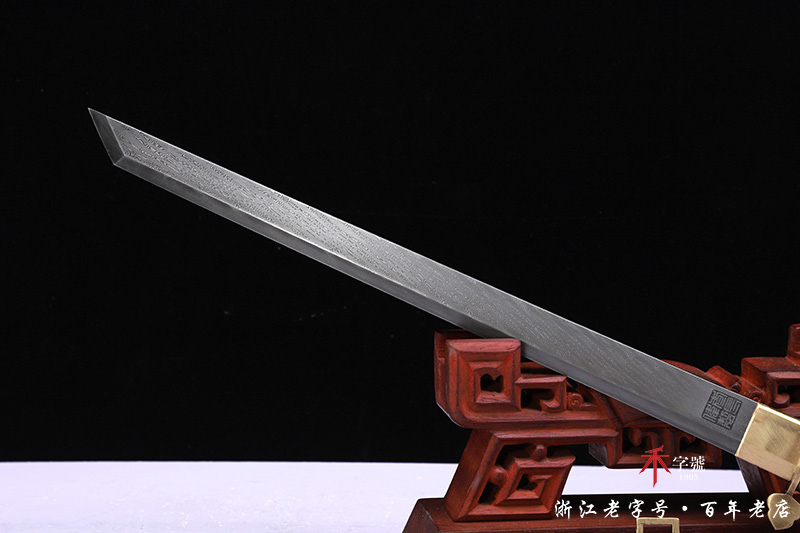 唐官刀大马士革短刀