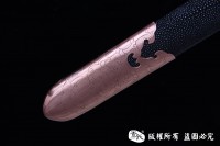 孤品紫铜剑-黑鞘款