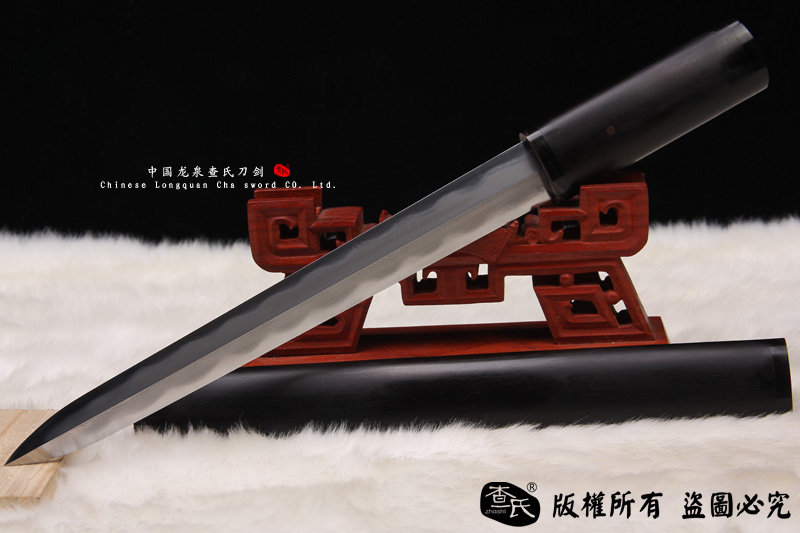 黑檀木短剑-精品手工-中国研