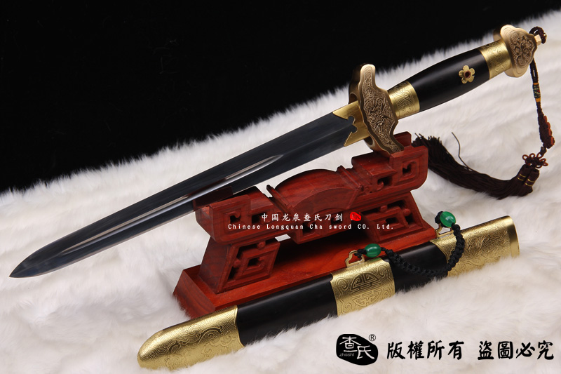 精致包铜剑-龙泉本色款式