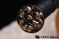 经典铜装汉剑-百炼钢-性能优越，收藏价值好