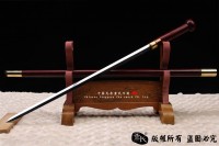 极品手杖剑（紫檀+手锻羽毛钢）