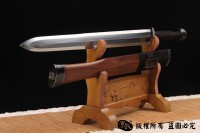 劈子弹汉剑-全古法手工打造-大师作品