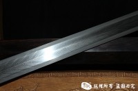 光复级孔雀纹经典铁装错银八面汉剑