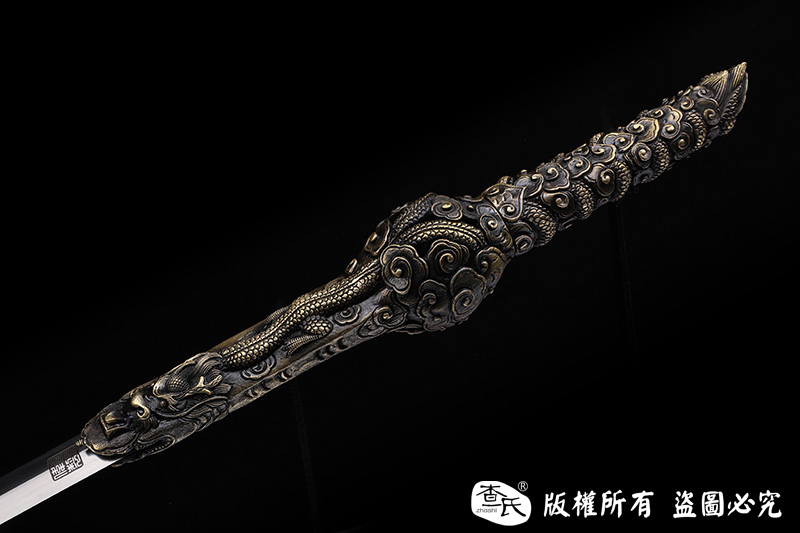 羽毛钢极品游龙剑 "游龙一出,万剑臣服"