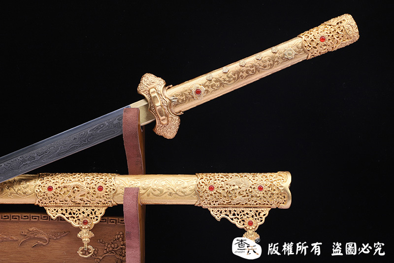 盛世豪华陨铁唐刀 查长伟作品